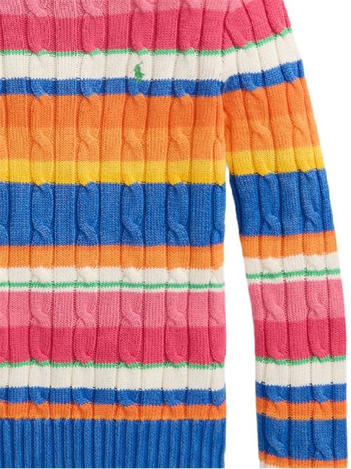 Multicolour cotton cable knit Polo Ralph Lauren | 211935304001